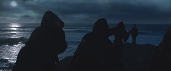 Movie still from “James Blake - Overgrown” (2013), directed by Nabil Elderkin – Medium shot, Low angle