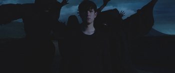 Movie still from “James Blake - Overgrown” (2013), directed by Nabil Elderkin – Medium shot, Low angle