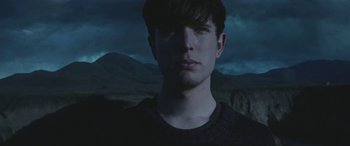 Movie still from “James Blake - Overgrown” (2013), directed by Nabil Elderkin – Close Up shot, Low angle