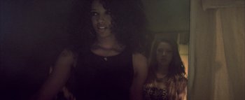 Movie still from “David Heartbreak - Acid Youths” (2013), directed by Ryan Staake – Medium shot, Low angle