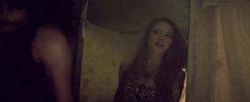 Movie still from “David Heartbreak - Acid Youths” (2013), directed by Ryan Staake – Close Up shot, Low angle