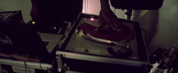 Movie still from “David Heartbreak - Acid Youths” (2013), directed by Ryan Staake – Extreme Close Up shot, Overhead angle