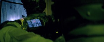 Movie still from “David Heartbreak - Acid Youths” (2013), directed by Ryan Staake – Extreme Close Up shot, High angle