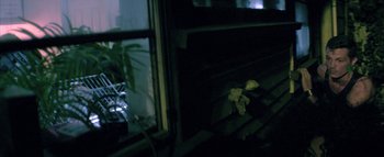 Movie still from “David Heartbreak - Acid Youths” (2013), directed by Ryan Staake – Extreme Close Up shot, High angle