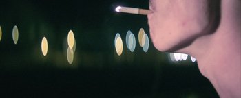 Movie still from “David Heartbreak - Acid Youths” (2013), directed by Ryan Staake – Extreme Close Up shot, Low angle