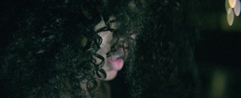 Movie still from “David Heartbreak - Acid Youths” (2013), directed by Ryan Staake – Extreme Close Up shot, High angle