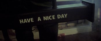 Movie still from “David Heartbreak - Acid Youths” (2013), directed by Ryan Staake – Extreme Close Up shot, High angle