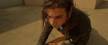 Movie still from “Youth Lagoon - Mute” (2013), directed by Tyler T. Williams – Close Up shot, High angle