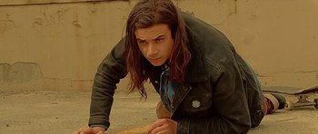 Movie still from “Youth Lagoon - Mute” (2013), directed by Tyler T. Williams – Medium shot, Low angle