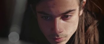 Movie still from “Youth Lagoon - Mute” (2013), directed by Tyler T. Williams – Extreme Close Up shot, High angle