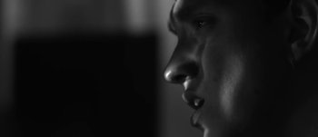 Movie still from “The xx - Fiction” (2013), directed by Young Replicant – Extreme Close Up shot, Low angle