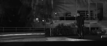 Movie still from “The xx - Fiction” (2013), directed by Young Replicant – Extreme Wide shot, Low angle