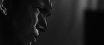 Movie still from “The xx - Fiction” (2013), directed by Young Replicant – Extreme Close Up shot, Low angle