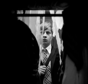 Movie still from “Indochine - College Boy” (2013), directed by Xavier Dolan – Medium shot, Low angle