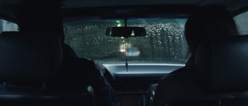 Movie still from “Bonobo - First Fires” (2013), directed by Young Replicant – Close Up shot, Over the shoulder angle