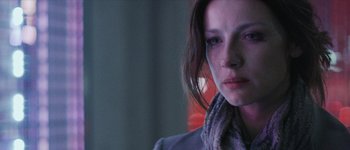 Movie still from “Bonobo - First Fires” (2013), directed by Young Replicant – Close Up shot, Over the shoulder angle