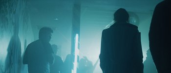 Movie still from “Bonobo - First Fires” (2013), directed by Young Replicant – Medium shot, Low angle