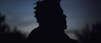 Movie still from “Bonobo - First Fires” (2013), directed by Young Replicant – Close Up shot, Low angle