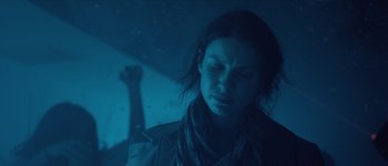 Movie still from “Bonobo - First Fires” (2013), directed by Young Replicant – Close Up shot, Low angle