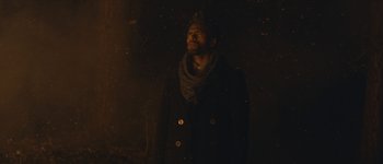 Movie still from “Bonobo - First Fires” (2013), directed by Young Replicant – Close Up shot, Low angle