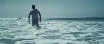 Movie still from “Bonobo - First Fires” (2013), directed by Young Replicant – Extreme Wide shot, Low angle