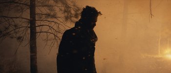 Movie still from “Bonobo - First Fires” (2013), directed by Young Replicant – Medium shot, Low angle