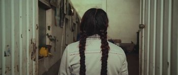 Movie still from “Landshapes - In Limbo” (2013), directed by Ian Pons Jewell – Close Up shot, High angle