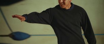 Movie still from “Landshapes - In Limbo” (2013), directed by Ian Pons Jewell – Medium shot, Low angle