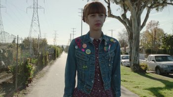 Movie still from “Keaton Henson - Lying To You” (2013), directed by Autumn de Wilde – Medium shot, Over the shoulder angle