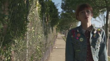 Movie still from “Keaton Henson - Lying To You” (2013), directed by Autumn de Wilde – Medium shot, Low angle