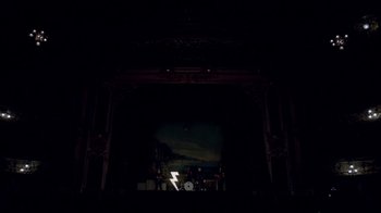 Movie still from “The Killers - Here With Me” (2012), directed by Tim Burton – Extreme Wide shot, High angle