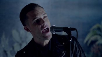 Movie still from “The Killers - Here With Me” (2012), directed by Tim Burton – Close Up shot, Low angle