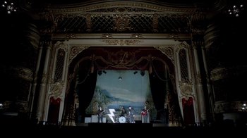 Movie still from “The Killers - Here With Me” (2012), directed by Tim Burton – Extreme Wide shot, High angle