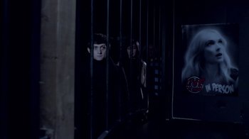 Movie still from “The Killers - Here With Me” (2012), directed by Tim Burton – Medium shot, High angle