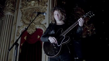 Movie still from “The Killers - Here With Me” (2012), directed by Tim Burton – Medium shot, Low angle