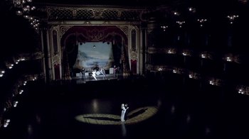 Movie still from “The Killers - Here With Me” (2012), directed by Tim Burton – Extreme Wide shot, High angle