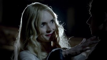 Movie still from “The Killers - Here With Me” (2012), directed by Tim Burton – Close Up shot, Over the shoulder angle