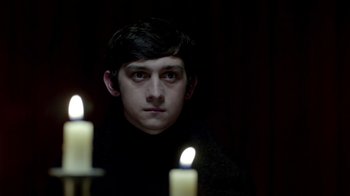 Movie still from “The Killers - Here With Me” (2012), directed by Tim Burton – Close Up shot, Low angle