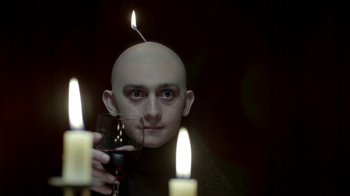 Movie still from “The Killers - Here With Me” (2012), directed by Tim Burton – Close Up shot, High angle