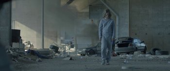 Movie still from “M83 - Wait” (2012), directed by Manu Cossu – Wide shot, Low angle