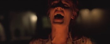 Movie still from “Florence & The Machine - Lover to Lover” (2012), directed by Vincent Haycock – Close Up shot, Low angle