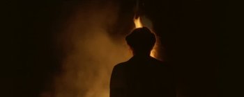 Movie still from “Florence & The Machine - Lover to Lover” (2012), directed by Vincent Haycock – Medium shot, Low angle