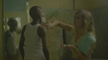 Movie still from “Wild Belle - Keep You” (2012), directed by Melina Matsoukas – Close Up shot, Over the shoulder angle