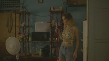 Movie still from “Wild Belle - Keep You” (2012), directed by Melina Matsoukas – Medium shot, Over the shoulder angle