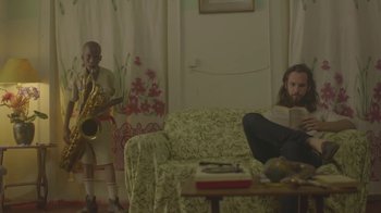 Movie still from “Wild Belle - Keep You” (2012), directed by Melina Matsoukas – Medium shot, Over the shoulder angle