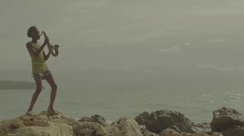 Movie still from “Wild Belle - Keep You” (2012), directed by Melina Matsoukas – Wide shot, Low angle