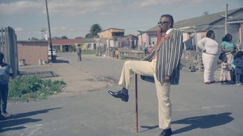 Movie still from “Solange - Losing You” (2012), directed by Melina Matsoukas – Wide shot, Low angle