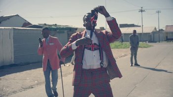 Movie still from “Solange - Losing You” (2012), directed by Melina Matsoukas – Medium shot, Low angle