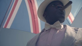 Movie still from “Solange - Losing You” (2012), directed by Melina Matsoukas – Medium shot, Low angle