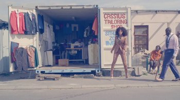 Movie still from “Solange - Losing You” (2012), directed by Melina Matsoukas – Wide shot, Low angle